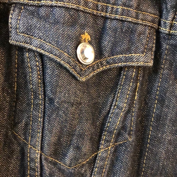 Jean jacket hand made - Picture 3 of 8